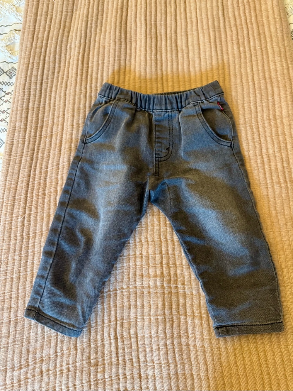 Levi’s Gray Denim-Style Pants 2T